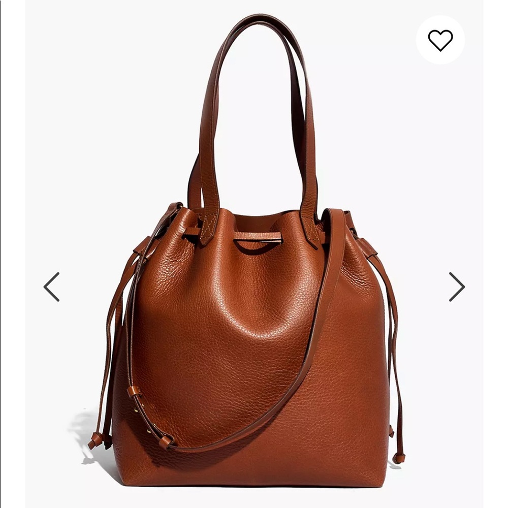 The SOLD OUT Madewell cross-body drawstring tote